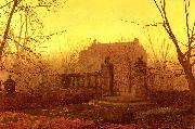Atkinson Grimshaw Autumn Morning oil painting on canvas